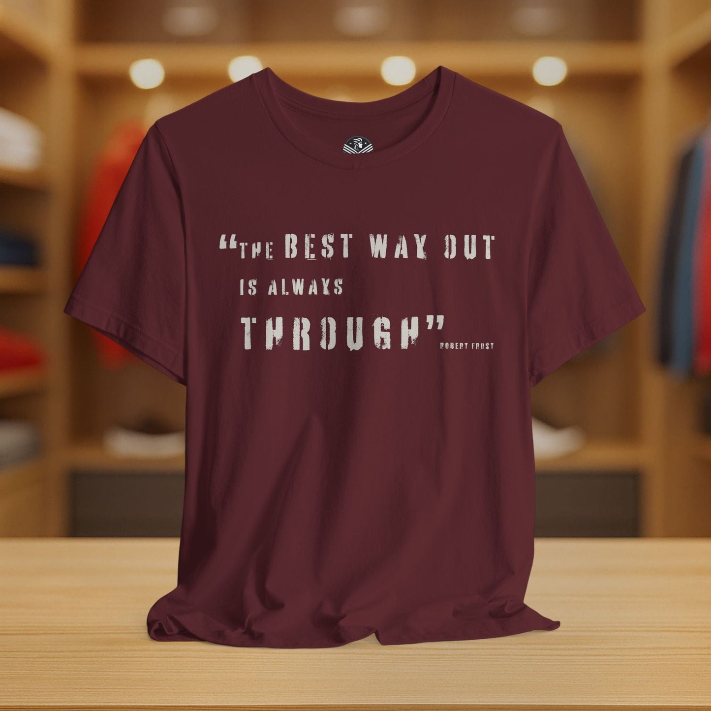 Best way out is Through