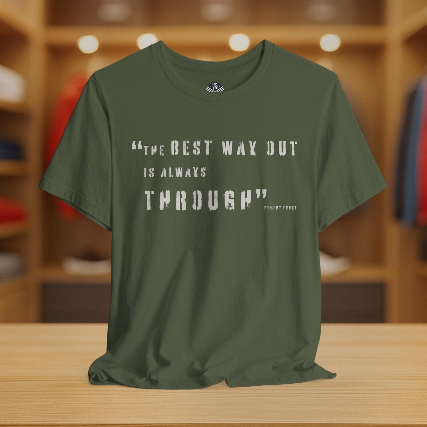 Best way out is Through