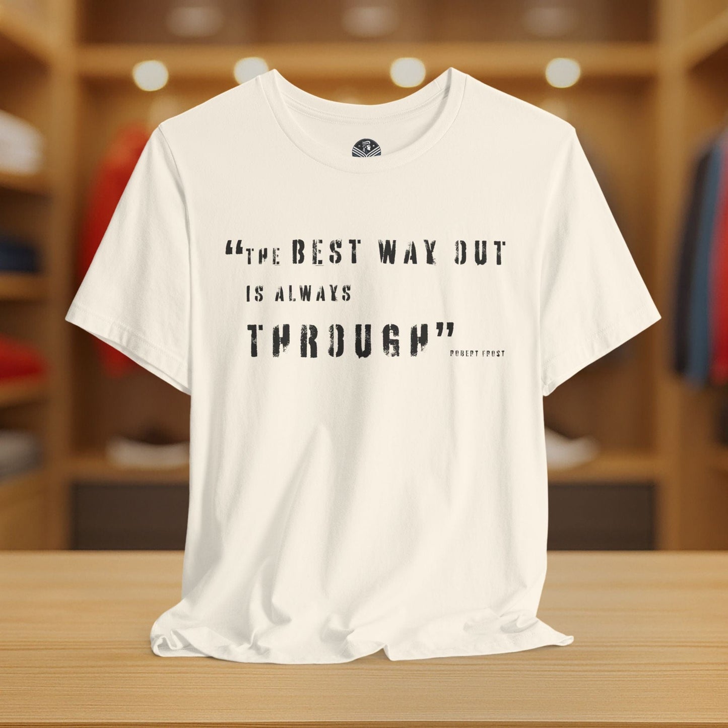 Best way out is Through