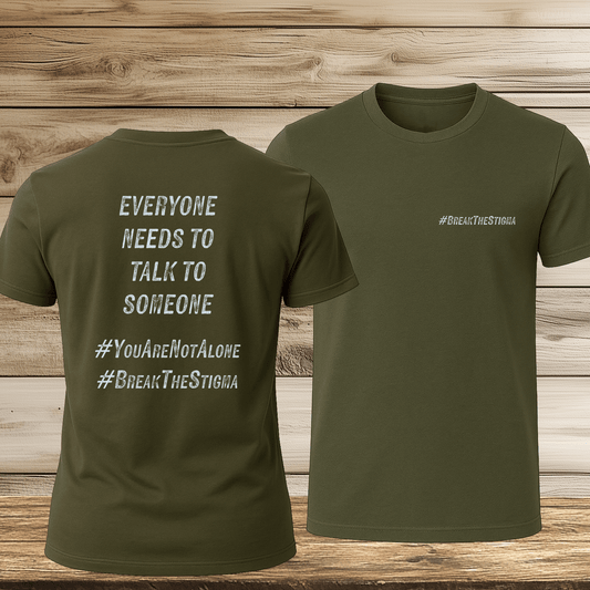 Everyone Needs To Talk To Someone (front & back)